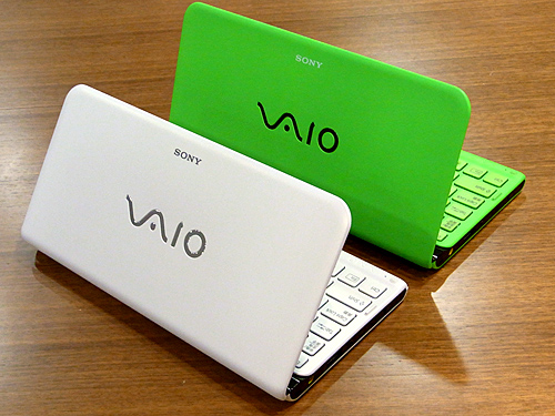 VAIO P グリーン、ホワイト