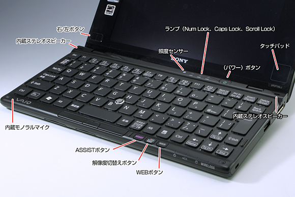 SONY VAIO P シリーズ（Z560）