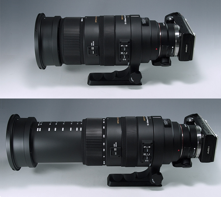 NEX-5 ＋ SIGMA APO 50-500mm F4.5-6.3 DG OS HSM レビュー その2