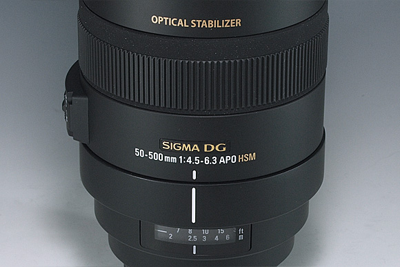 SIGMA APO 50-500mm F4.5-6.3 DG OS HSM