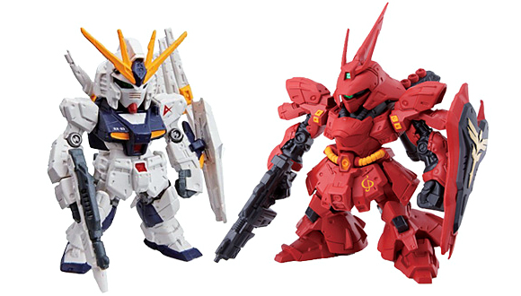 νガンダム＆サザビー特別セット「FW GUNDAM CONVERGE SP01」