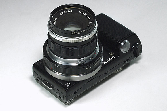 NEX-5 ＋ F.Zuiko Auto-S f1.8 38mm