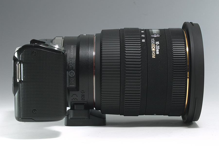 カメラ レンズ(ズーム) NEX-5 ＋ SIGMA 10-20mm F3.5 EX DC HSM レビュー その1（外観チェック 