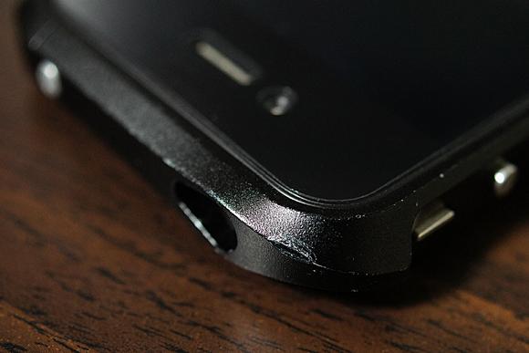 CLEAVE ALUMINIUM BUMPER for iPhone4（メテオブラック）