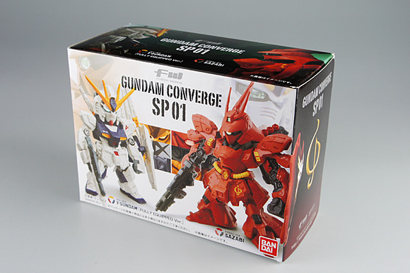 FW GUNDAM CONVERGE SP01　νガンダム＆サザビー特別セット