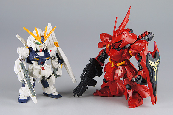 FW GUNDAM CONVERGE SP01　νガンダム＆サザビー特別セット