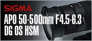 SIGMA APO 50-500mm F4.5-6.3 DG OS HSM